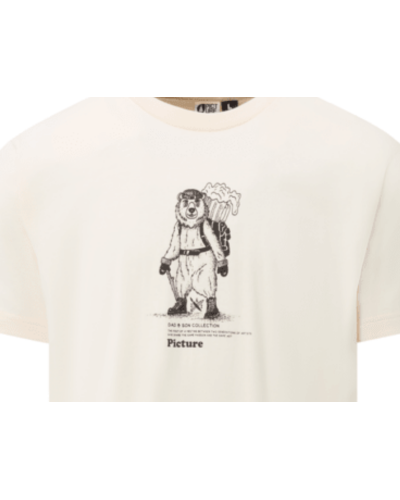 Tee Shirt en Coton Homme Picture "D&S BEEAR TEE"