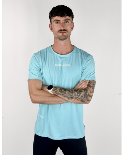 Tee Shirt Running Homme Celeste Running "Ultralight MVT"
