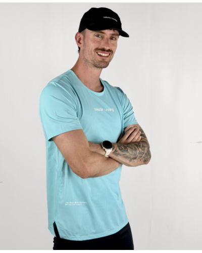 Tee Shirt Running Homme Celeste Running "Ultralight MVT"