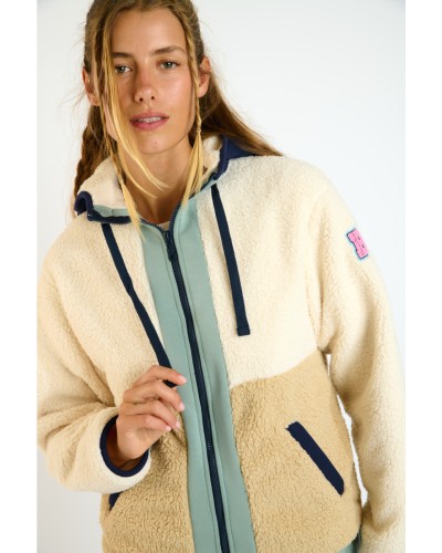 Veste Polaire Randonnée Femme Banana Moon "ALIMI EAGLECRES"