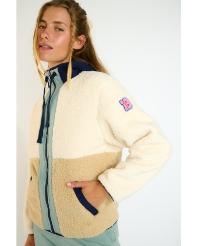 Veste Polaire Randonnée Femme Banana Moon "ALIMI EAGLECRES"