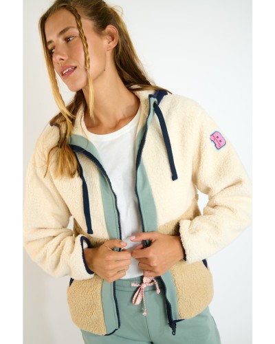 Veste Polaire Randonnée Femme Banana Moon "ALIMI EAGLECRES"