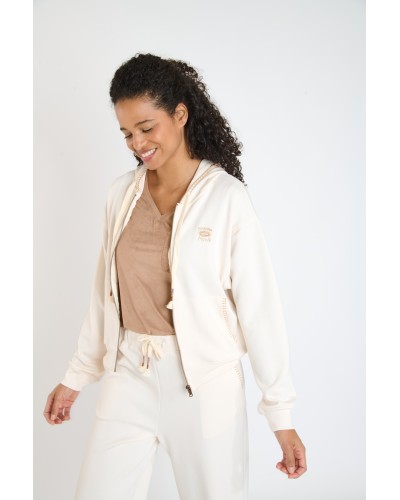 Sweat Zippé Capuche Femme Banana Moon "IVY BAYVIBE"