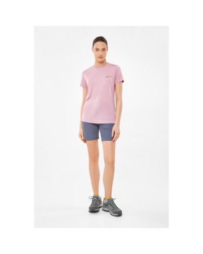 Tee-shirt Randonnée Femme en Bambou VIKING "Morain Bamboo Lady"