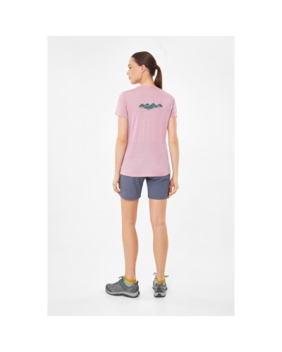 Tee-shirt Randonnée Femme en Bambou VIKING "Morain Bamboo Lady"