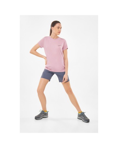 Tee-shirt Randonnée Femme en Bambou VIKING "Morain Bamboo Lady"
