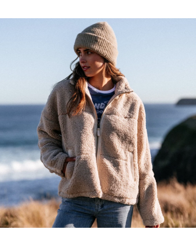 Veste Polaire Femme Rip Curl "CALA NIGHTS SHERPA JACKET"