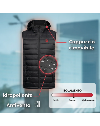 Doudoune Chauffante Sans Manches Adulte G-Heat "Evo"