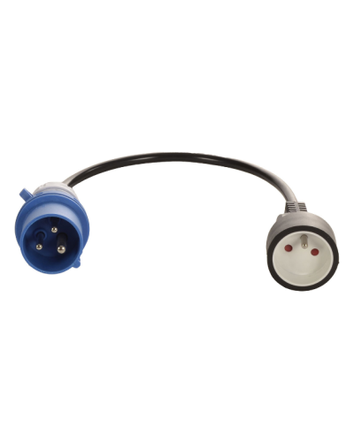 Cordon Adaptateur Borne CEE 17 Camping