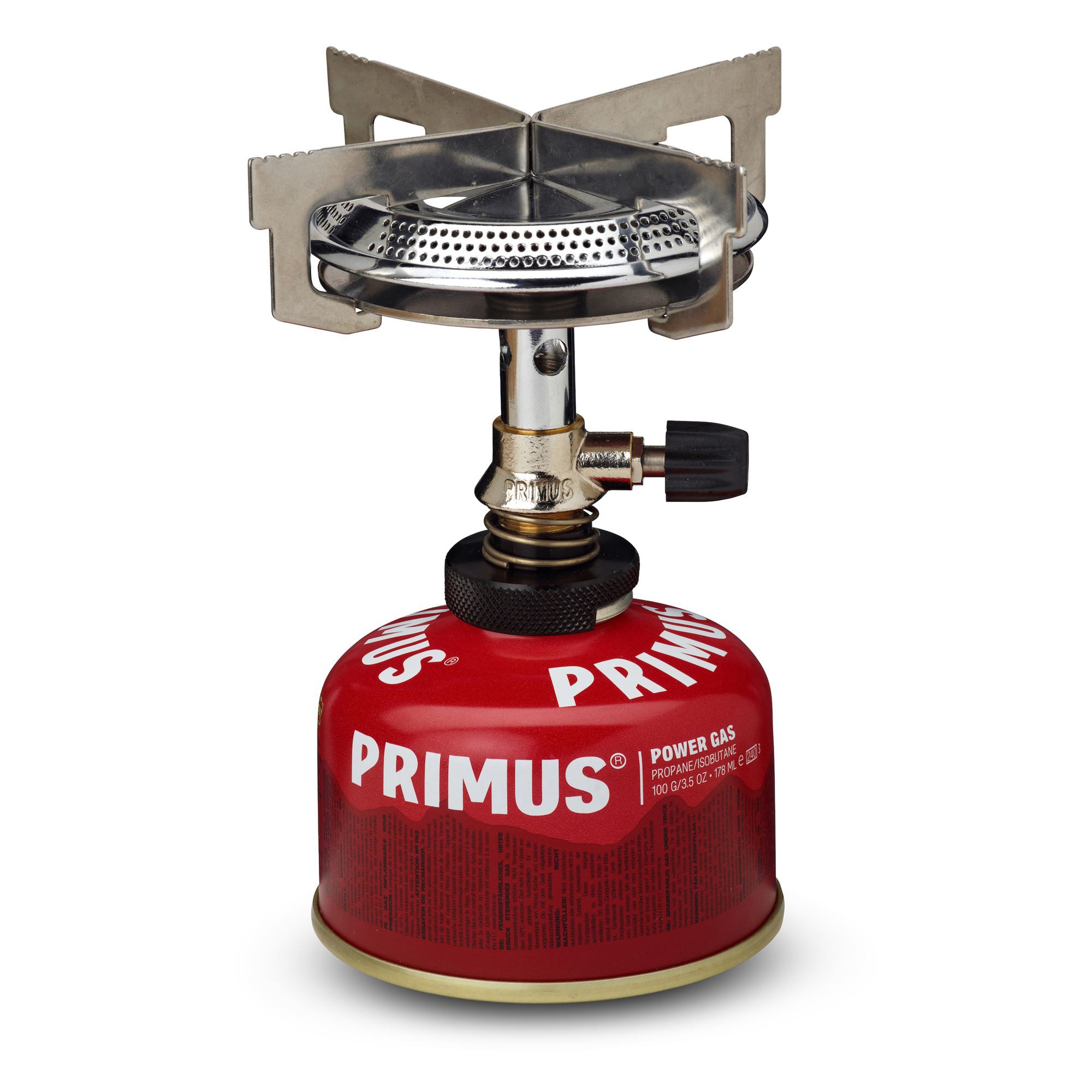 Primus Mimer Réchaud à Gaz Camping – 2800W, Inox, Support Robuste, Pour 1 à 3 Personnes