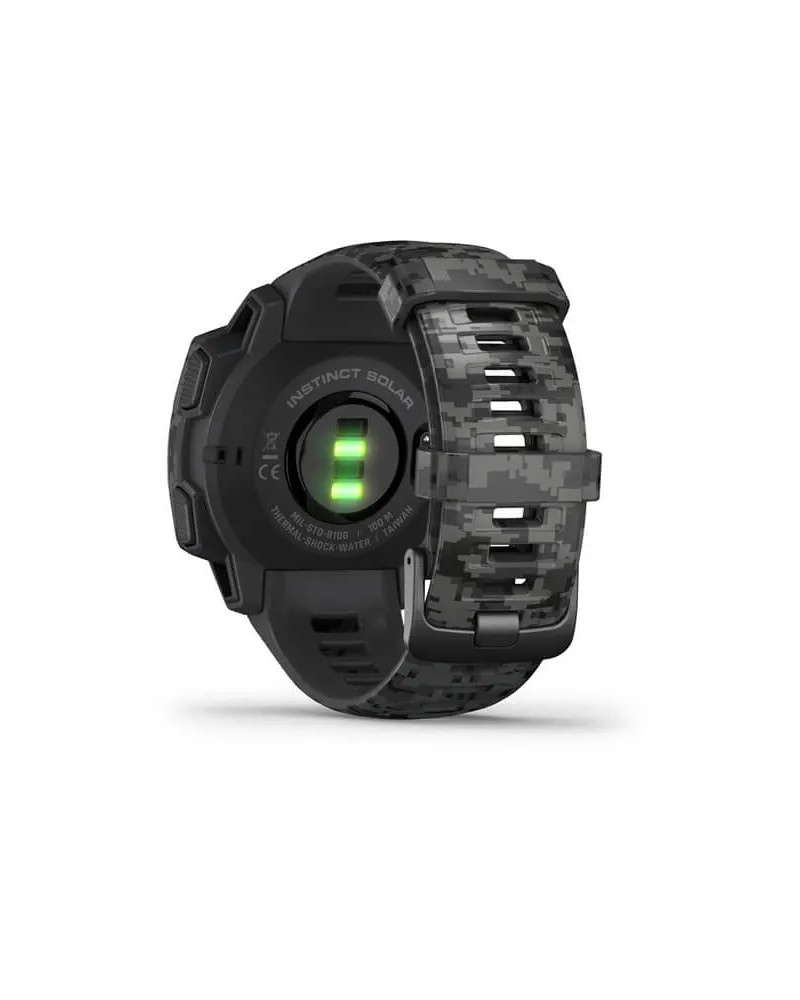Montre Garmin Instinct 2 Solaire Tactique - GPS Baromètre - Montre D'Extérieur
