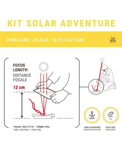 Matériel de survie solaire ADVENTURE KIT ®