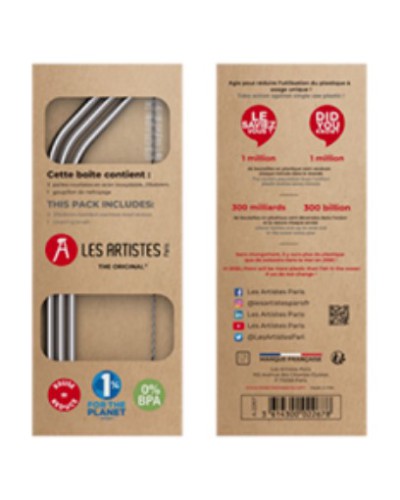 Set 3 Pailles / Brosse