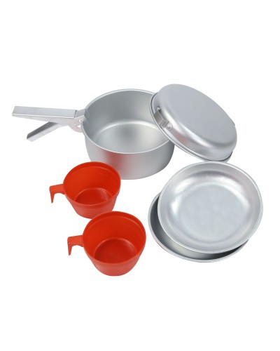 2 Pers Alu Cookset