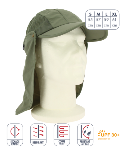 Casquette Saharienne Elementerre "Albatros"