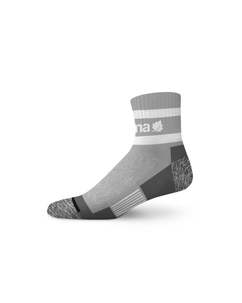 Chaussettes De Randonnée CMP Poly Mid - Construction Gauche/droite, Coutures Plates, Poignet élastique